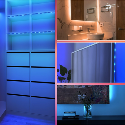 LED Strip Lights Colour Changing Mood Lighting