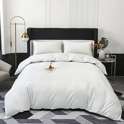 3-Piece Brushed Duvet Cover Set