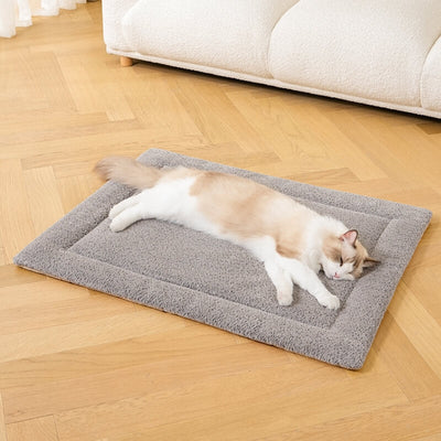 Warm Plush Non-Slip Pet Mat Soft Cozy Versatile Sizes