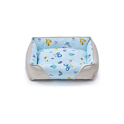 Four Walled Supportive Pet Bed Cozy Durable Eco Friendly