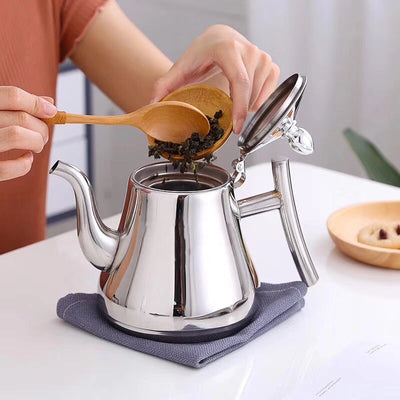 Stainless Steel Tea Kettle with Removable Infuser 1.0L 1.5L 2.0L